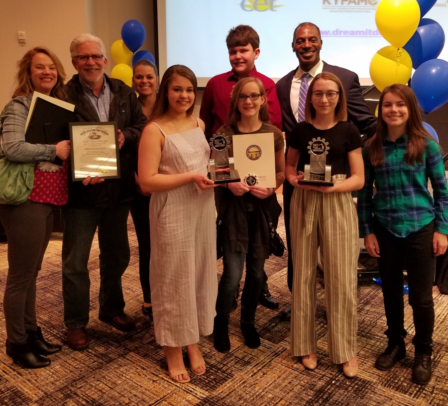 photo of student video winners